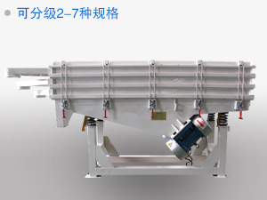 多層設(shè)計(jì)，進(jìn)行物料篩分不同等級(jí)